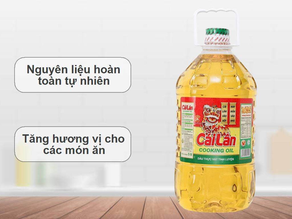 Dầu ăn Cái Lân can 5 lít