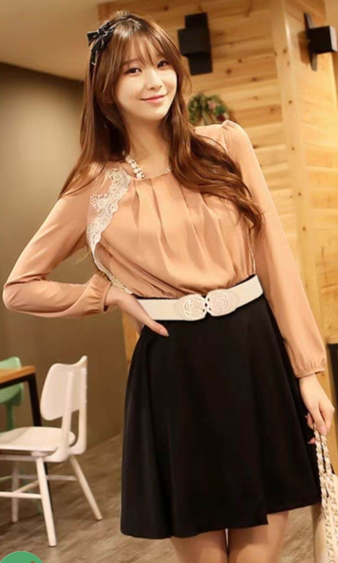 Thắt lưng dây nịt nữ đẹp mặc đầm váy thời trang Hàn Quốc