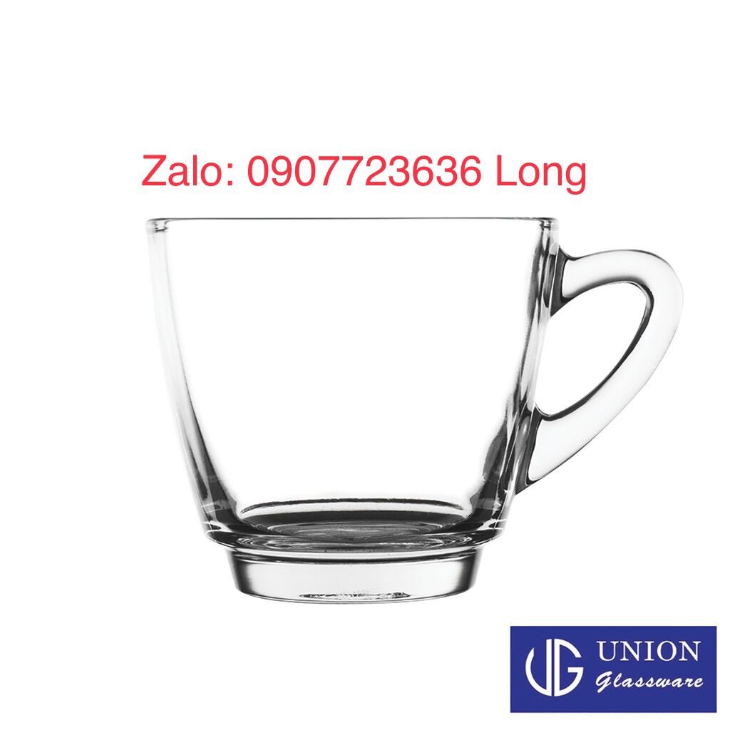 Sét 6 tách cafe - trà thủy tinh ug 392 nhập khẩu thái lan 247ml