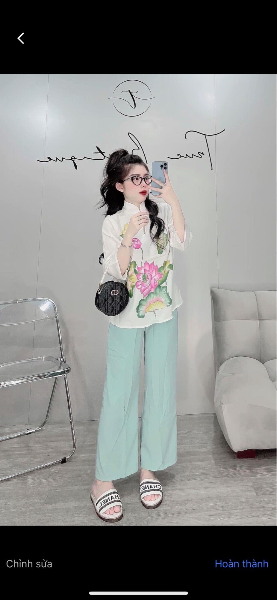 Set lam lụa tay lỡ đi chùa, đi lễ ❤️ Set lam đẹp giá tốt