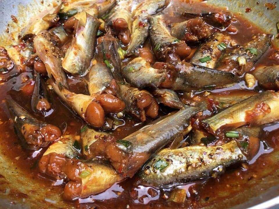 cá chốt trứng kho tiêu hộp 500g