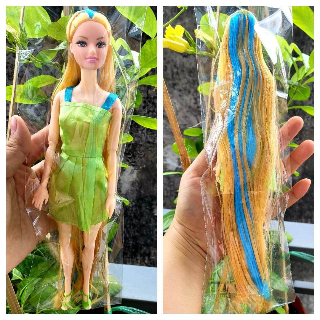[HCM]Búp bê khớp linh hoạt xinh xân cho bé. (2 mẫu tóc)