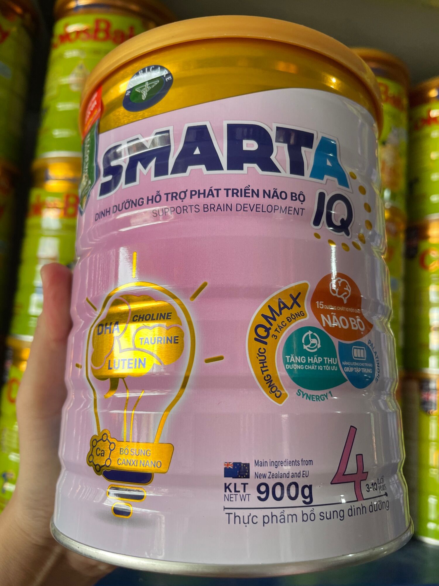 [Date 09/2023] Sữa bột Smarta IQ 4 900g