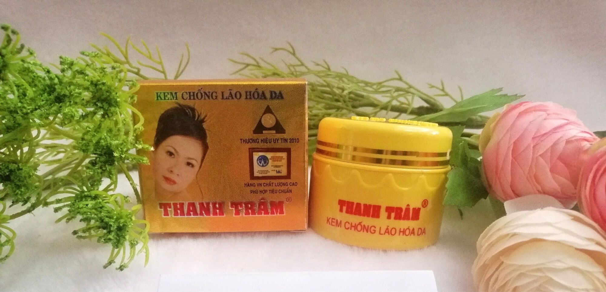 Kem thanh trâm vàng - trắng da, chống lão hóa 10g