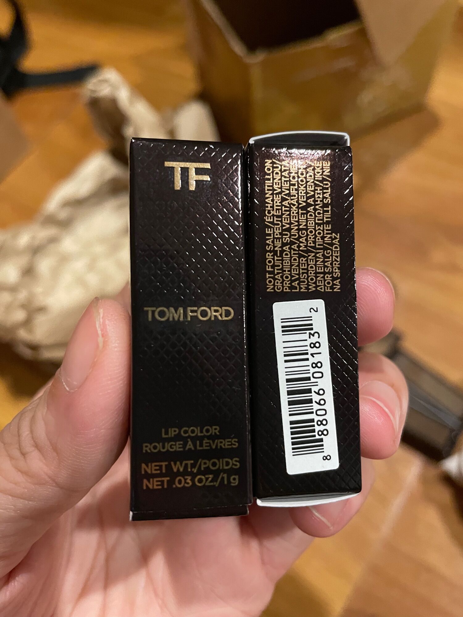 SON MÔI TOM FORD MÀU 03/16/80 - SIZE MINI 1G (Hàng nhập Mỹ)