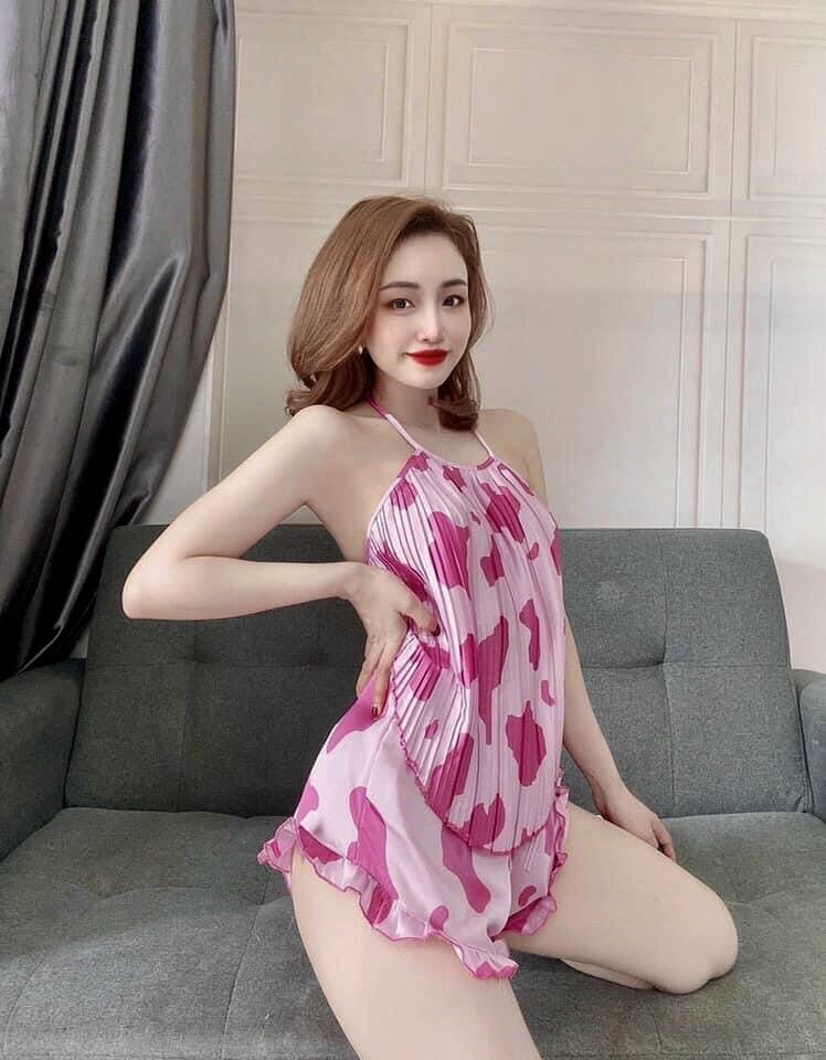 Đồ bộ yếm lụa Mango