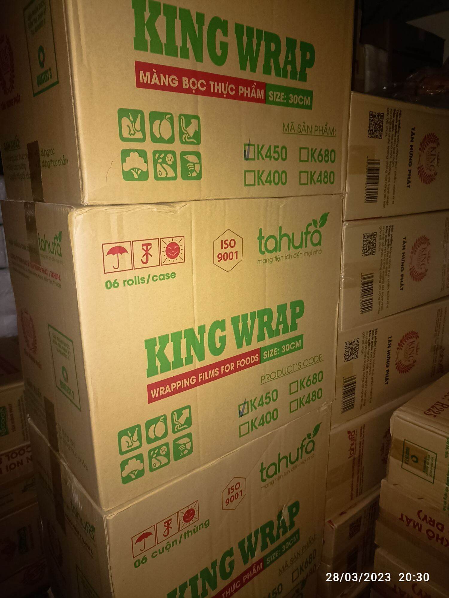 MÀN BỌC THỰC PHẨM 225M 30CM LOẠI 1