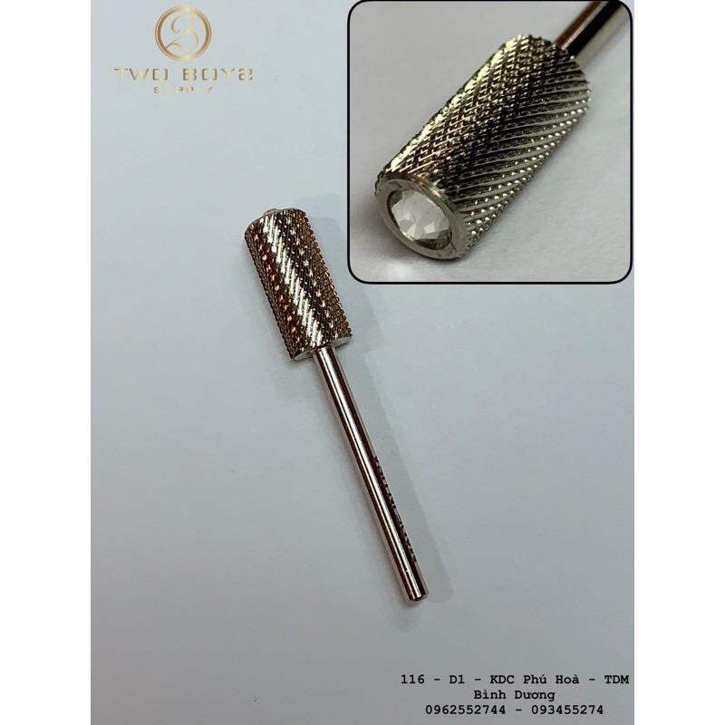 Đầu Mài *USA* inox không rỉ, mài móng bột, mài móng gel,đầu mài bột mịn,đầu mài mịn an toàn