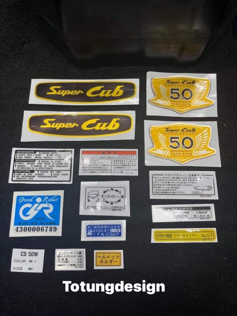 Combo bộ tem chất lượng cao Cup50 kèm thông số