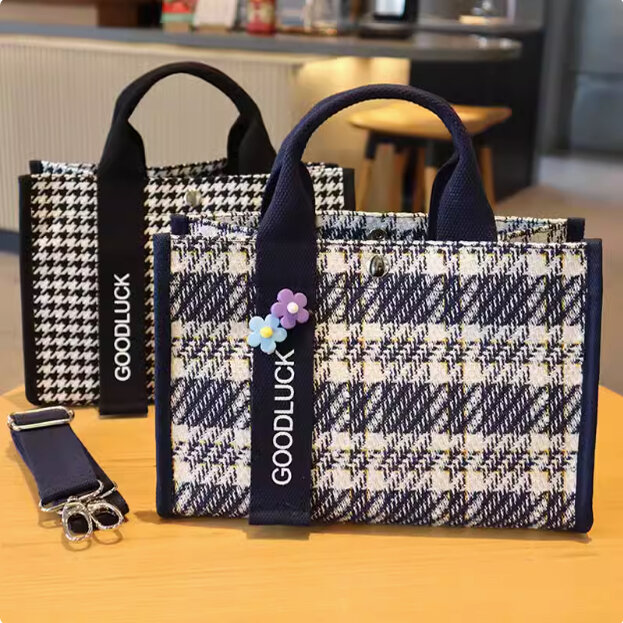 Túi Tote Canvas Chống Thấm Nước Thời Trang Cho Mẹ Khi Đi Học Và Ra Ngoài Túi Đeo Chéo Túi Tote Dây Đeo Đơn Túi Tote Vải