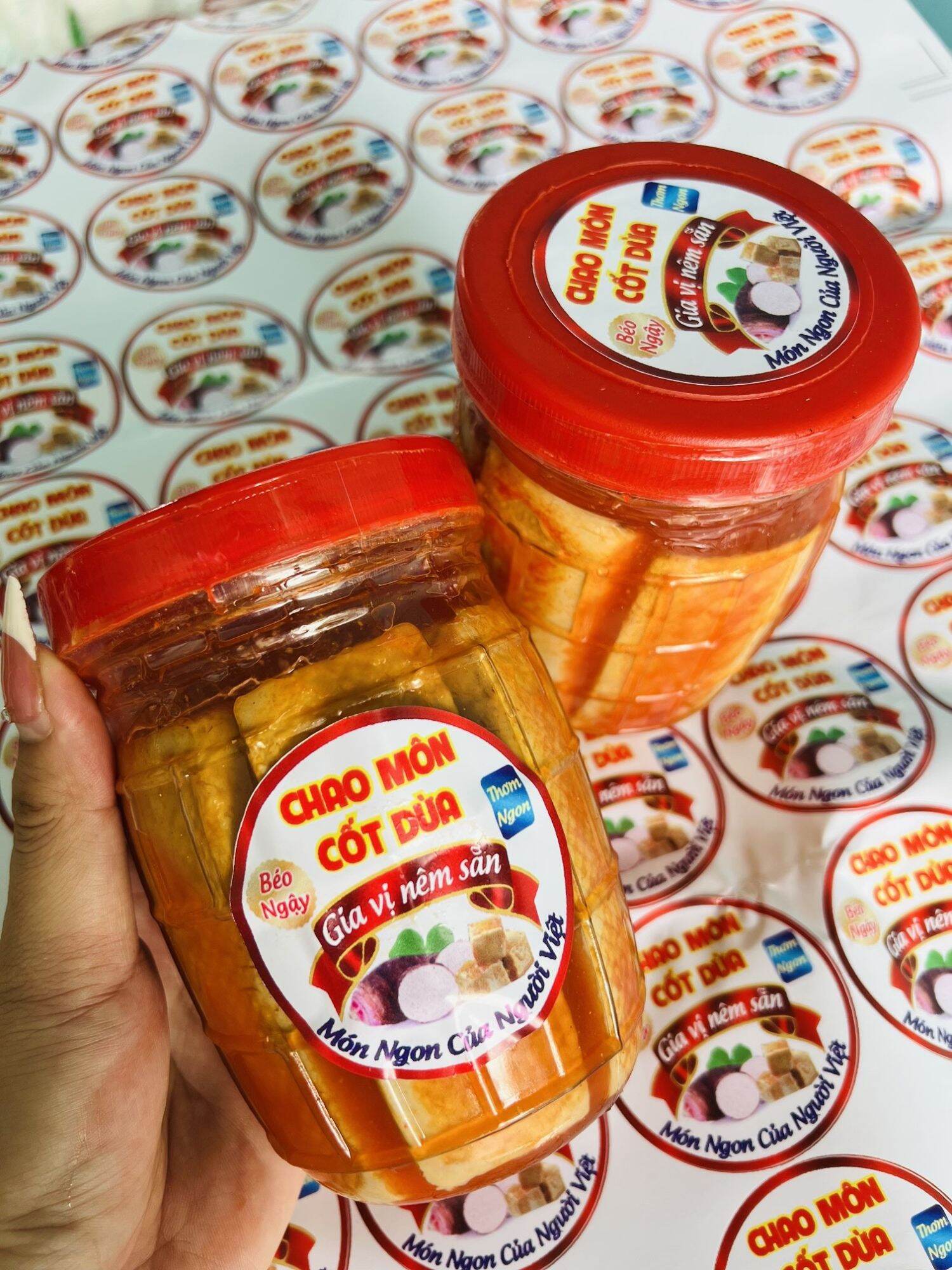 Chao môn cốt dừa hủ 700g