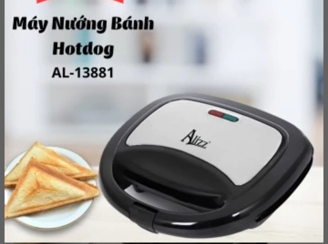 Máy làm bánh Sokany. Máy nướng bánh hotdog
