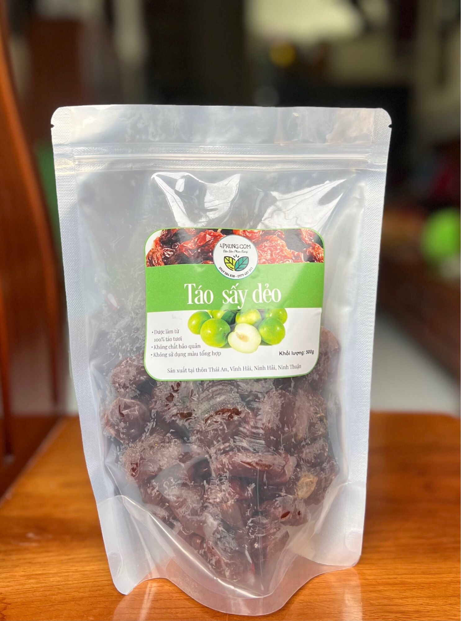 Táo sấy dẻo Ninh Thuận 500g