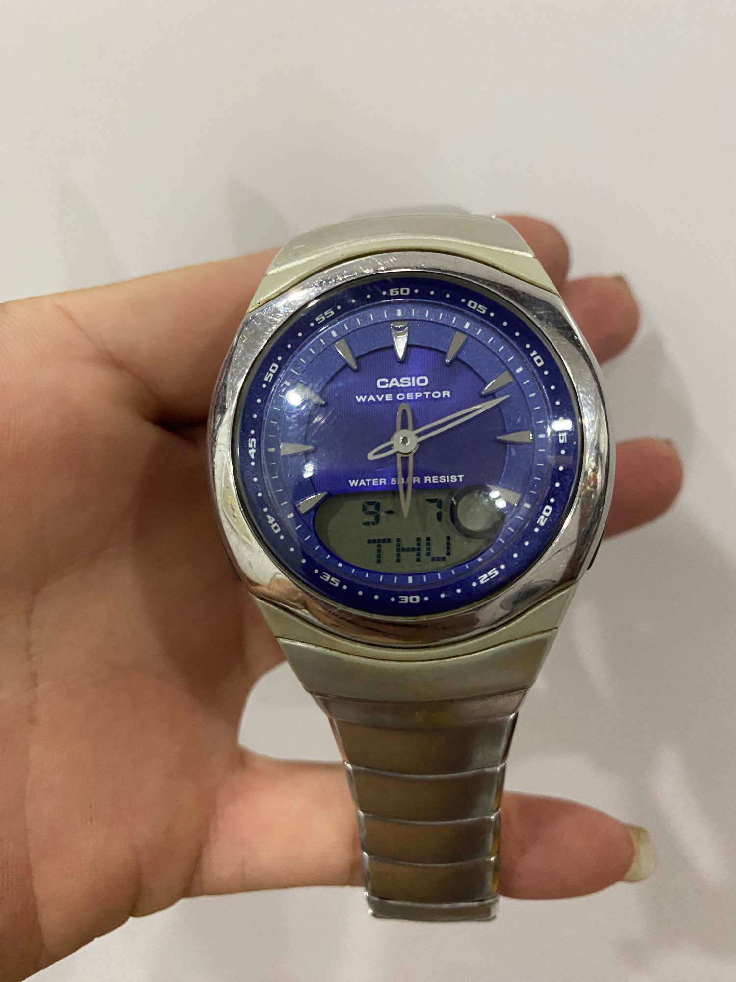 Đồng hồ nam CASIO WAVE CEPTOR
