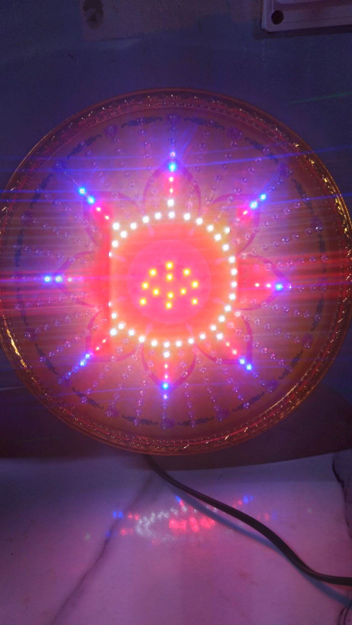 Hào quang led 32 kiểu chóp khác nhau.25Cm