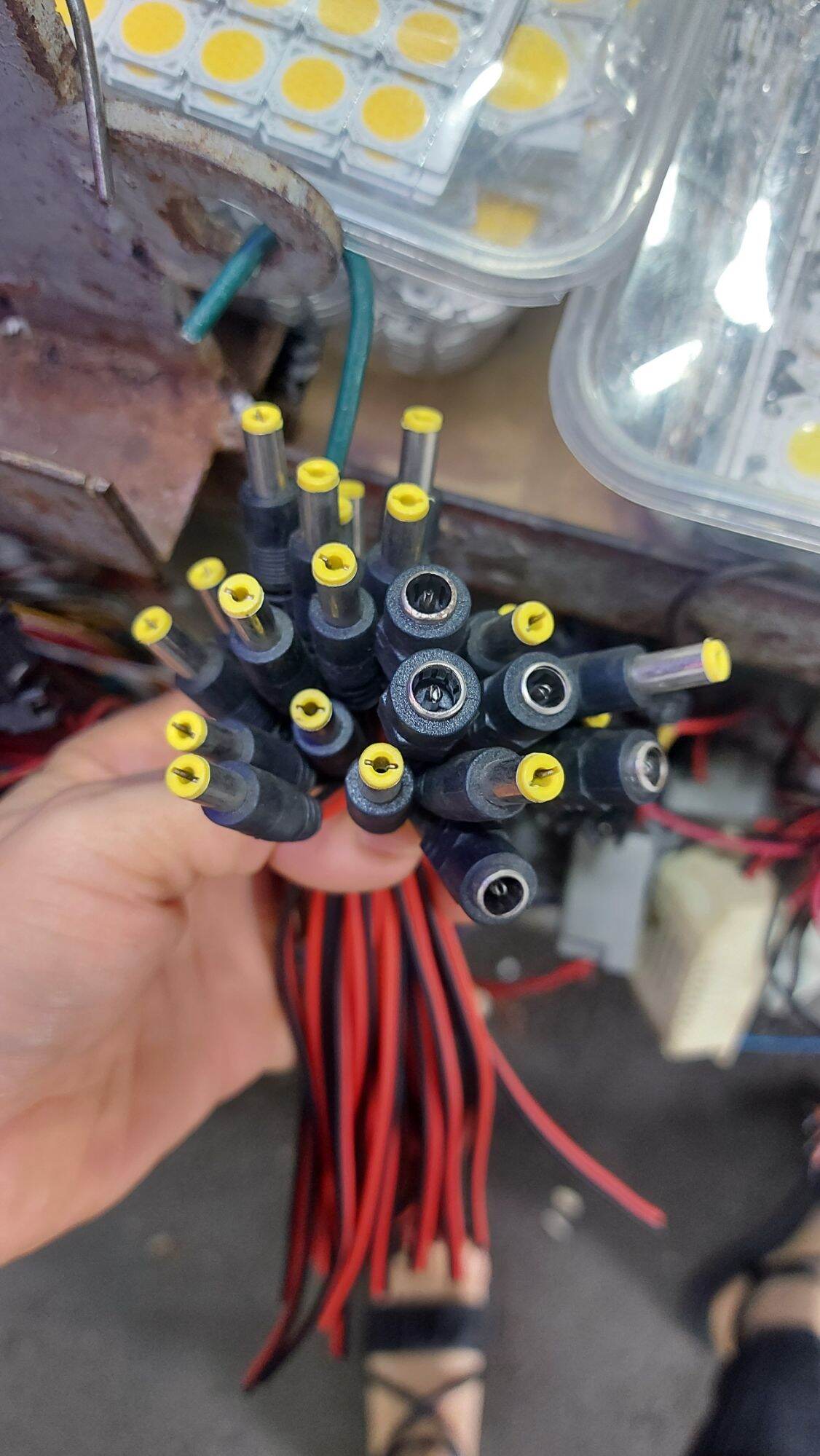 10bộ rắc DC đực cái