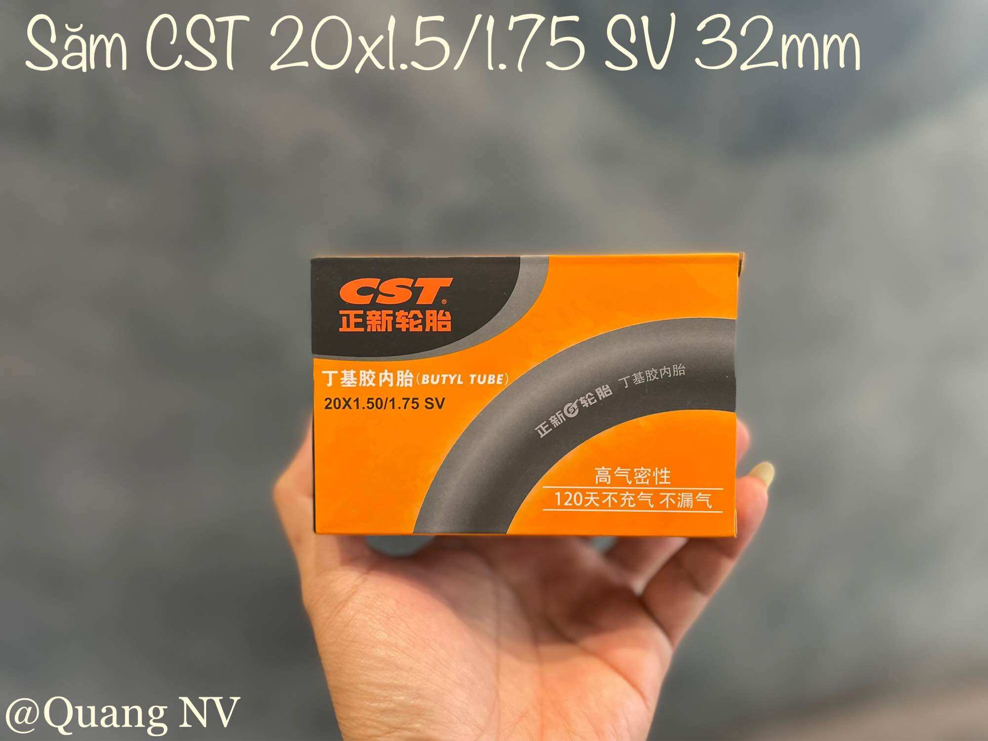 Săm xe đạp cst 20x1.5/1.75 sv 32mm