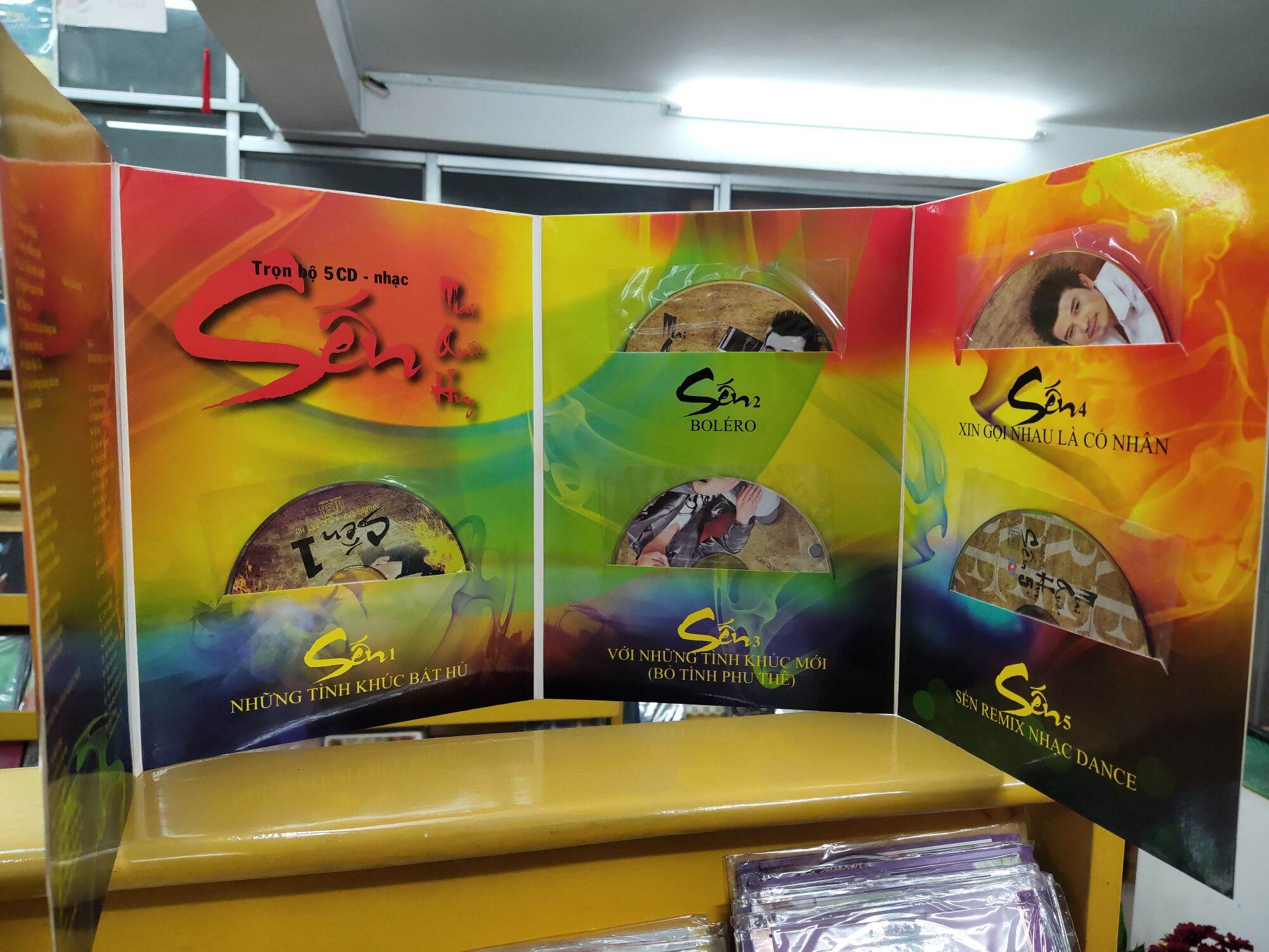 Bộ 5 ( CD ) Mai Quốc Huy - Sến 1.2.3 4.5