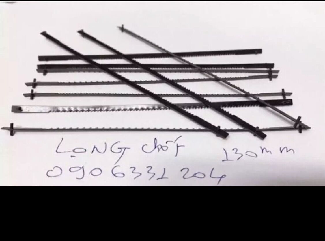Combo 10 Lưỡi Cưa Lọng Chốt 130mm