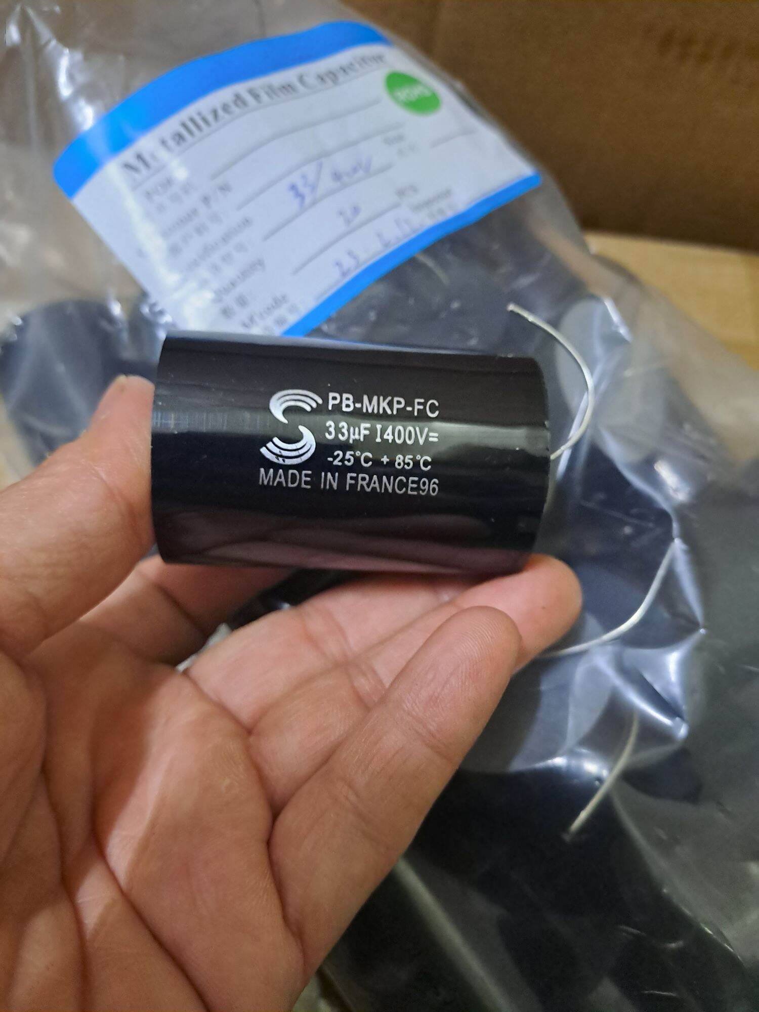 2 Tụ phân tần loa 33uf 400v