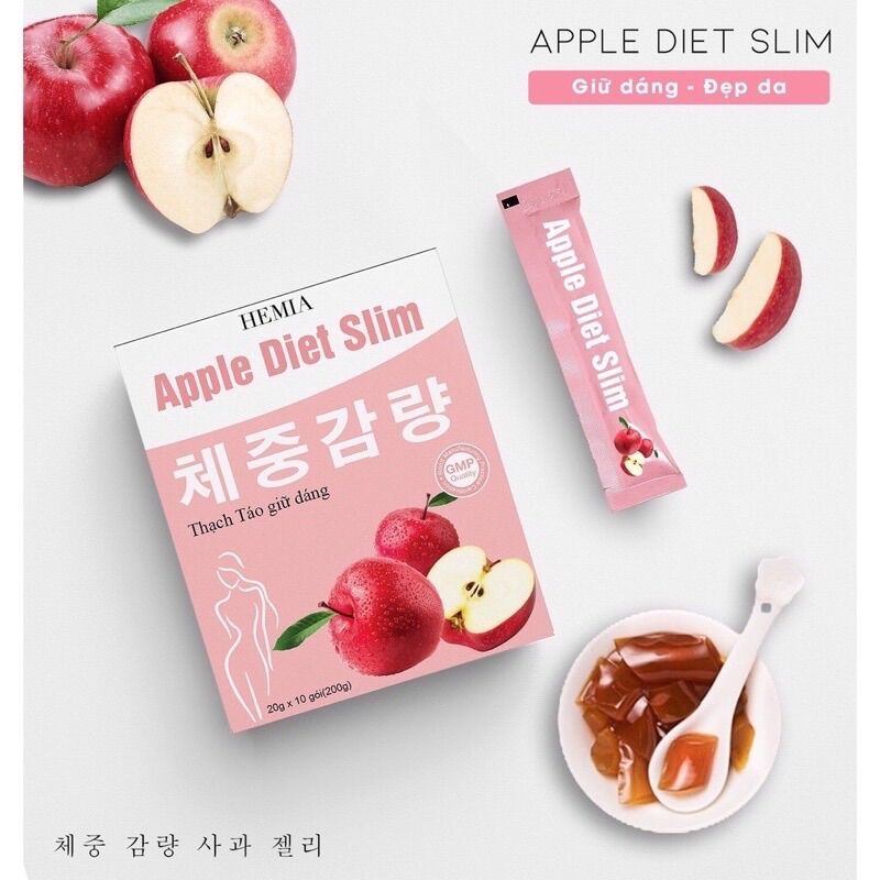 Thạch Táo Giảm Cân Hemia