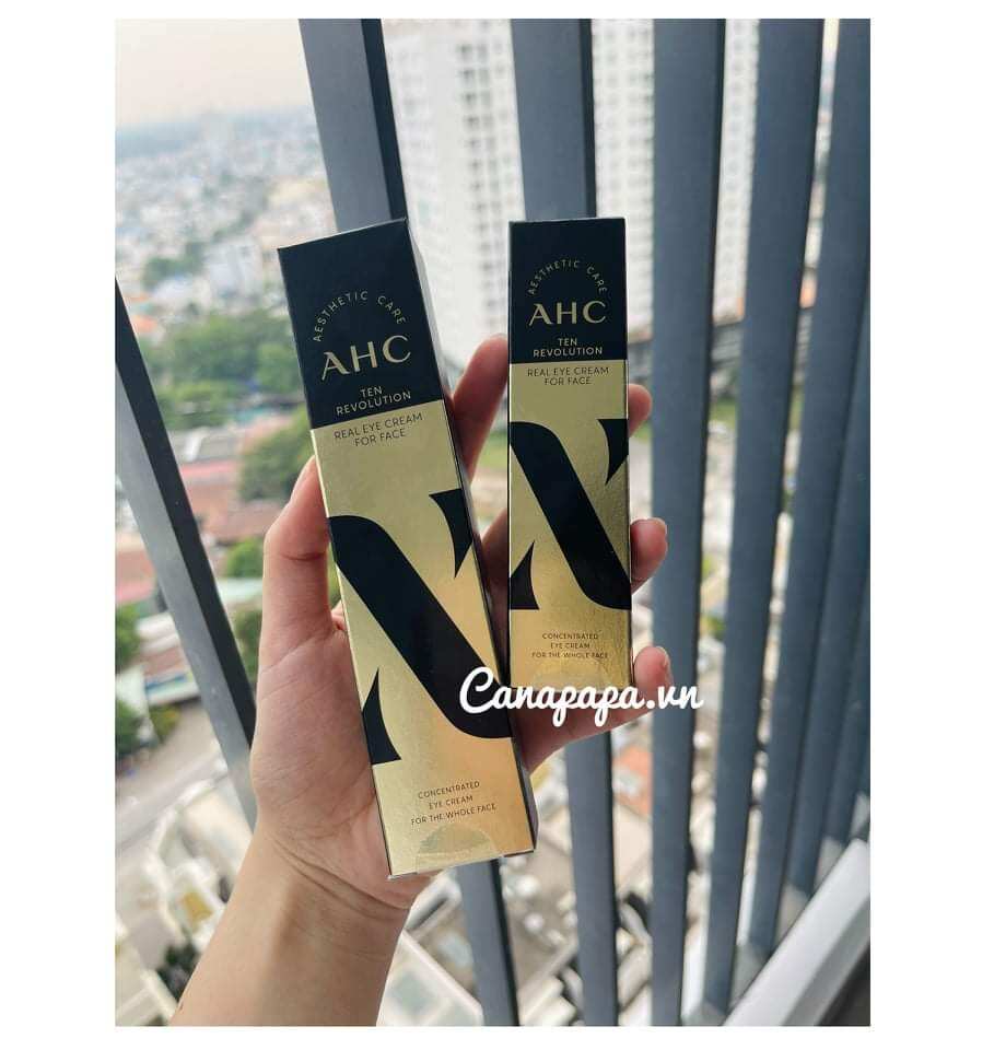 Kem mắt ahc ageless real eye cream for face 12ml & 30ml