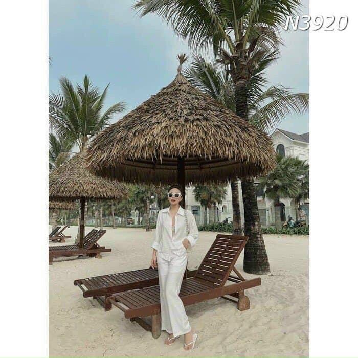 Bộ đũi sơ mi trắng cao cấp