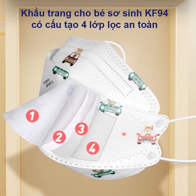 KHẨU TRANG KF94 EM BÉ ( 1 SÉT 10 CÁI )