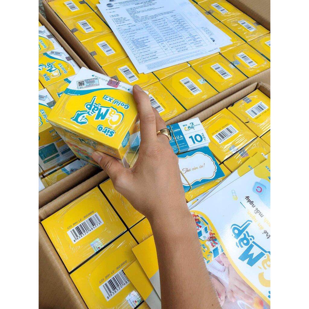 [HCM]Combo 5 hộp siro cá mập