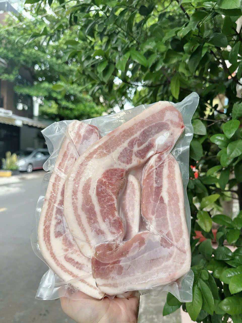 Thịt ba rọi rút sườn 800g