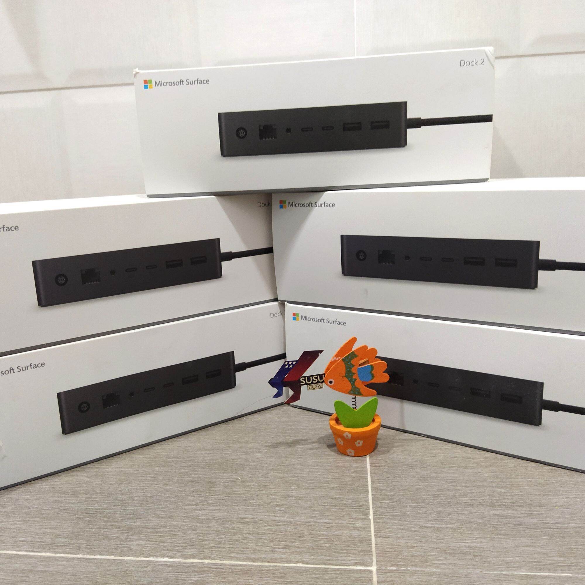 Surface dock 2 | model 2020 | hỗ trợ giao tiếp usb c | sạc nhanh 199w