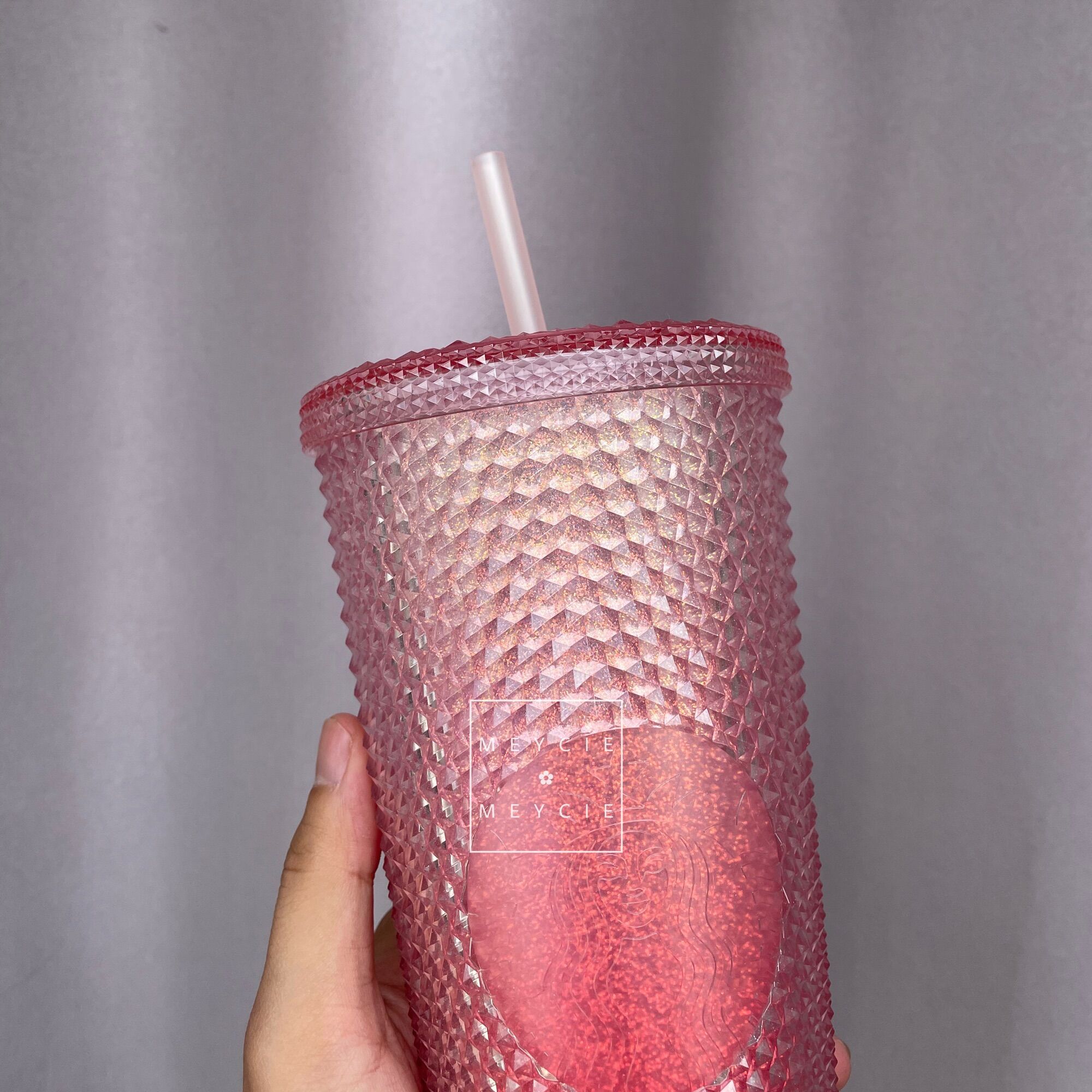 [Chính hãng] Ly Starbucks Studded Ombre Pink 710ml