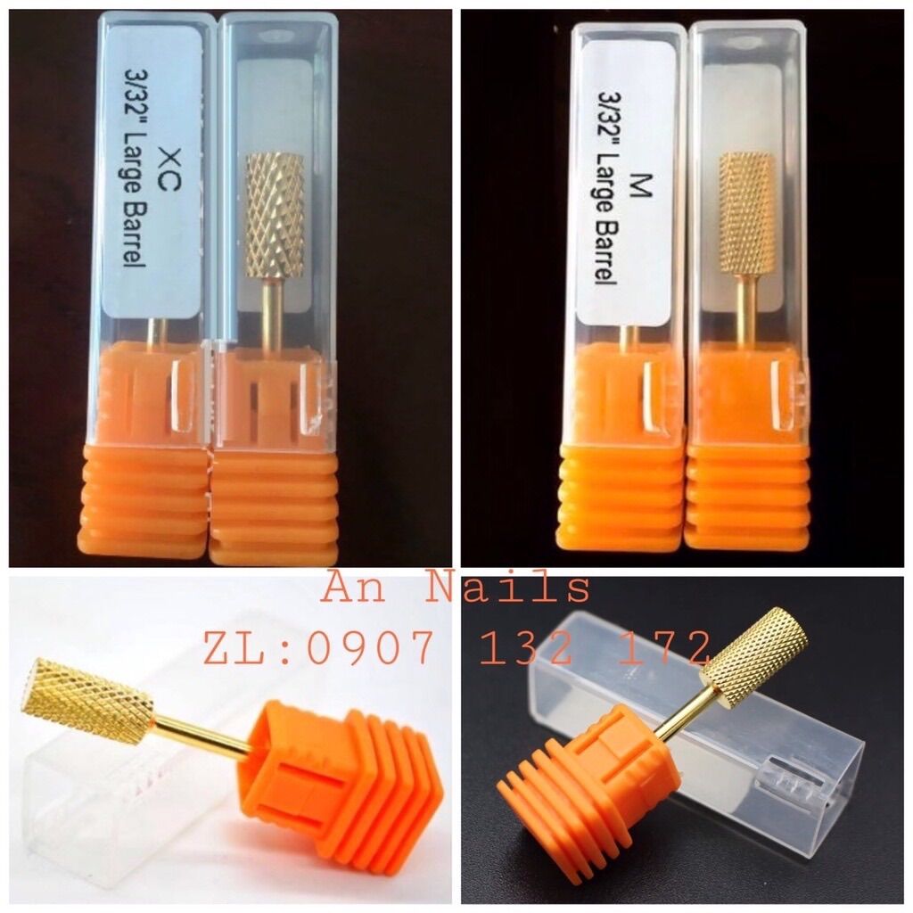 Đầu mài vuông, mài mịn phá bột gel, mài móng bột