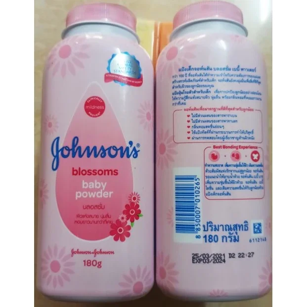 Phấn rôm - Phấn thơm Johnson Baby 180g, 380g