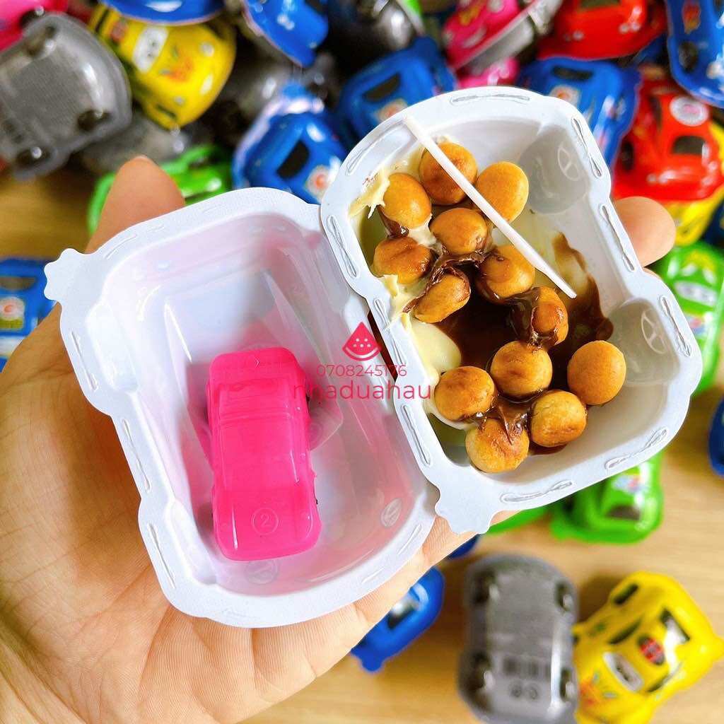 Sỉ Kẹo hình ô tô có đồ chơi ( lọ 60 cái )