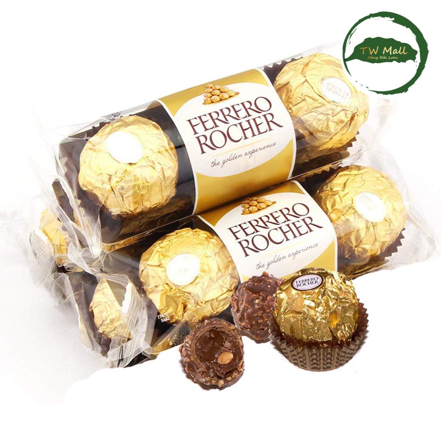 1 vỉ socola ferrero rocher halzenut ý - tw mall