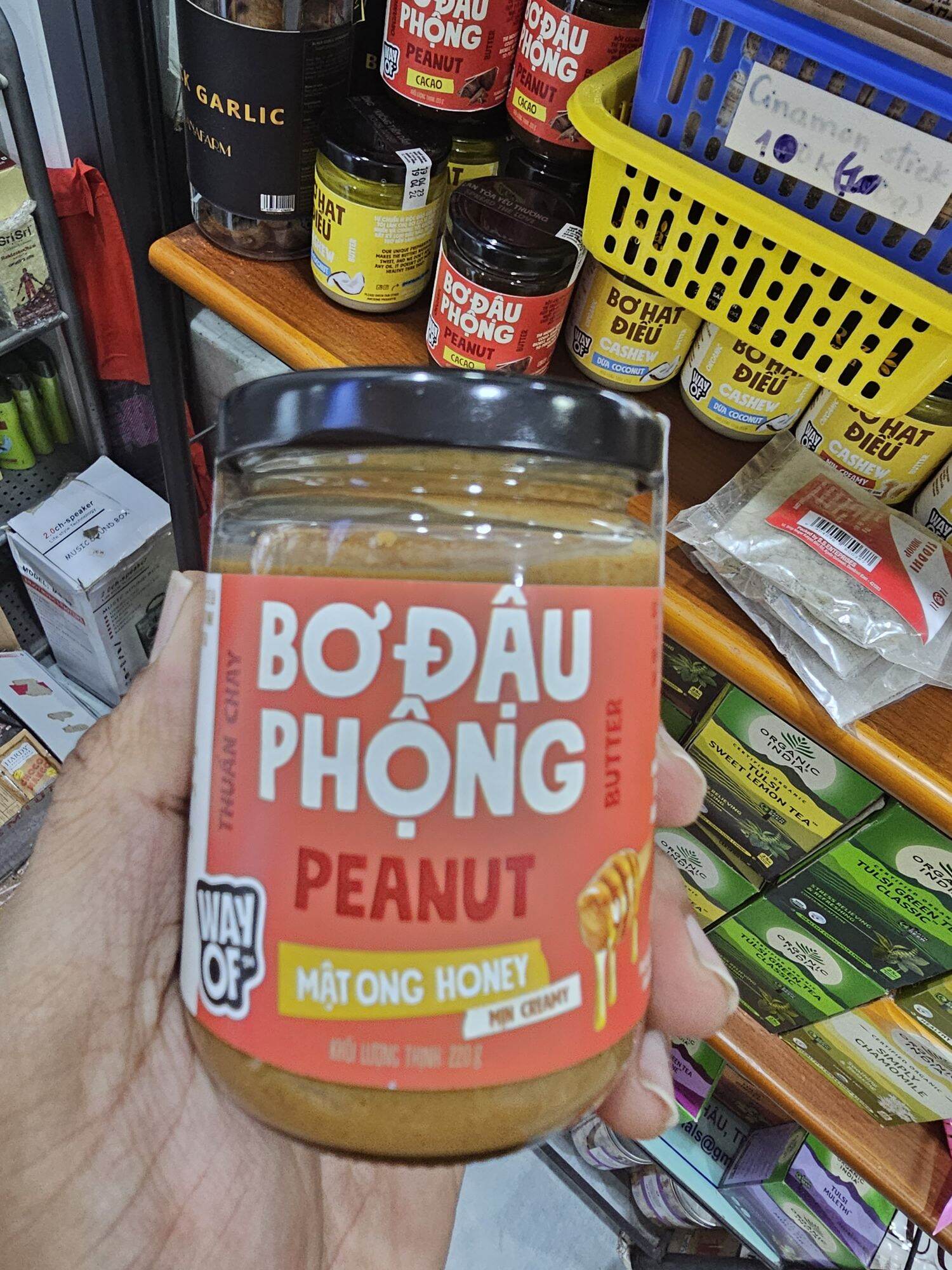 Peanut butter crunchy - bơ đậu phộng giòn 220g