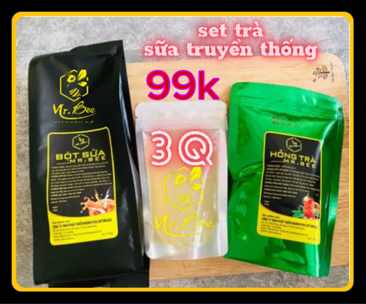 SET TRÀ SỮA TRUYỀN THỐNG