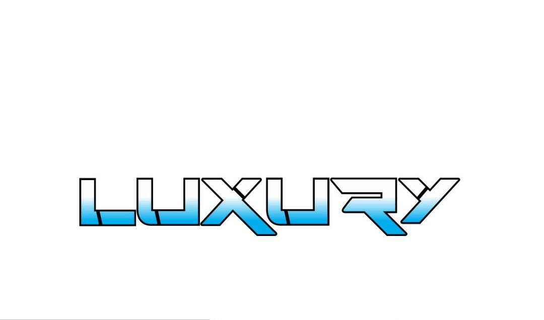 Tem chữ luxury decal dán xe ô tô xe tải xe ben( trend mới)