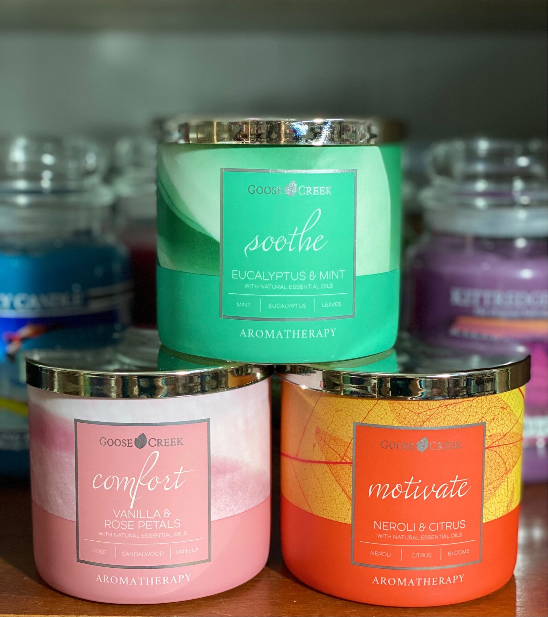 Nến thơm goose creek aroma theraphy