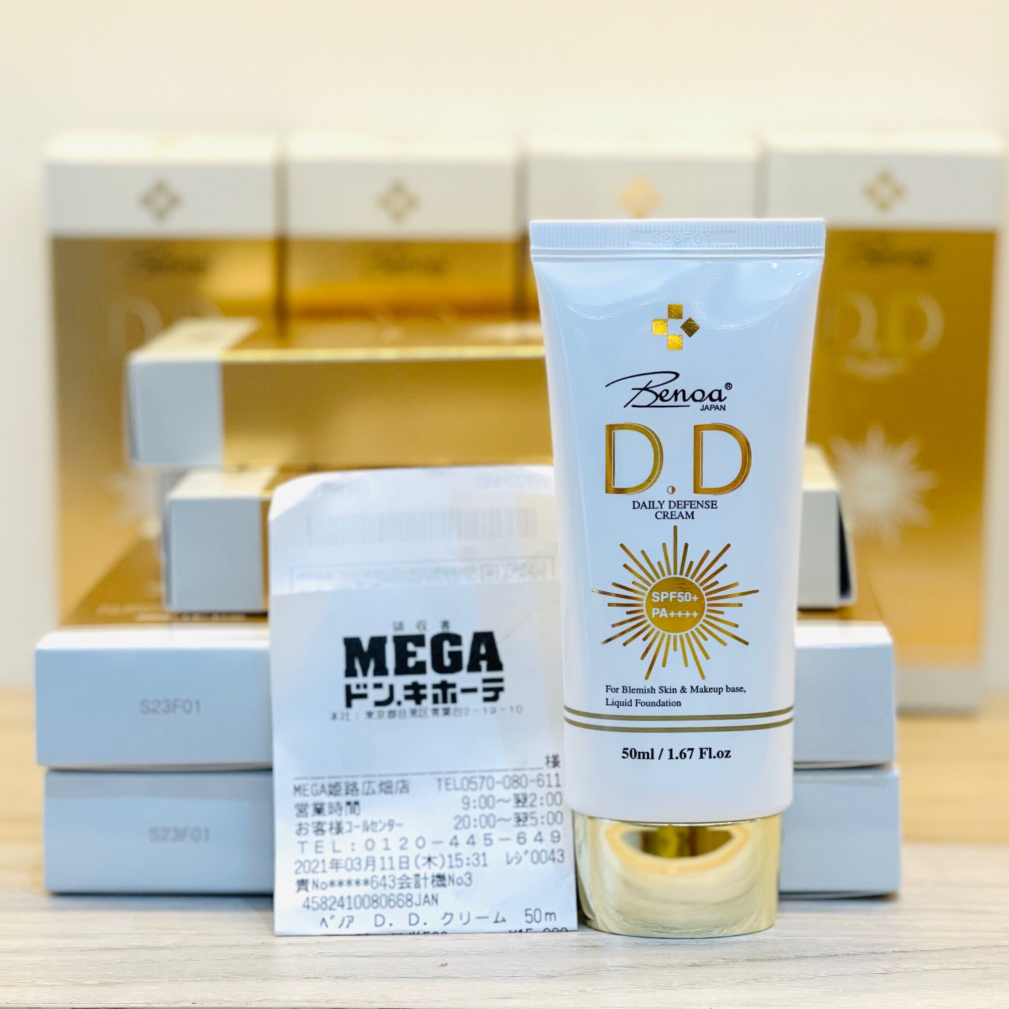 Kem dd benoa 50ml