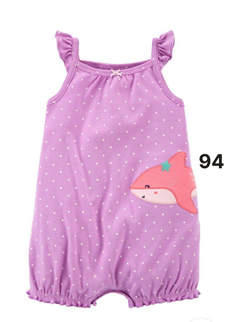Body đùi Carter bé gái 0-24 tháng