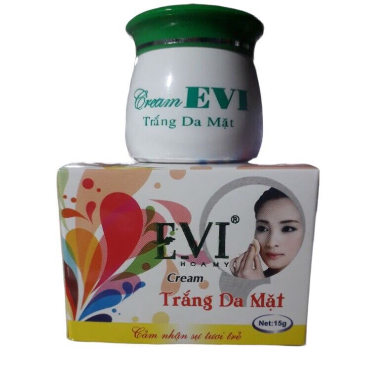 Kem evi trắng da mặt 15g