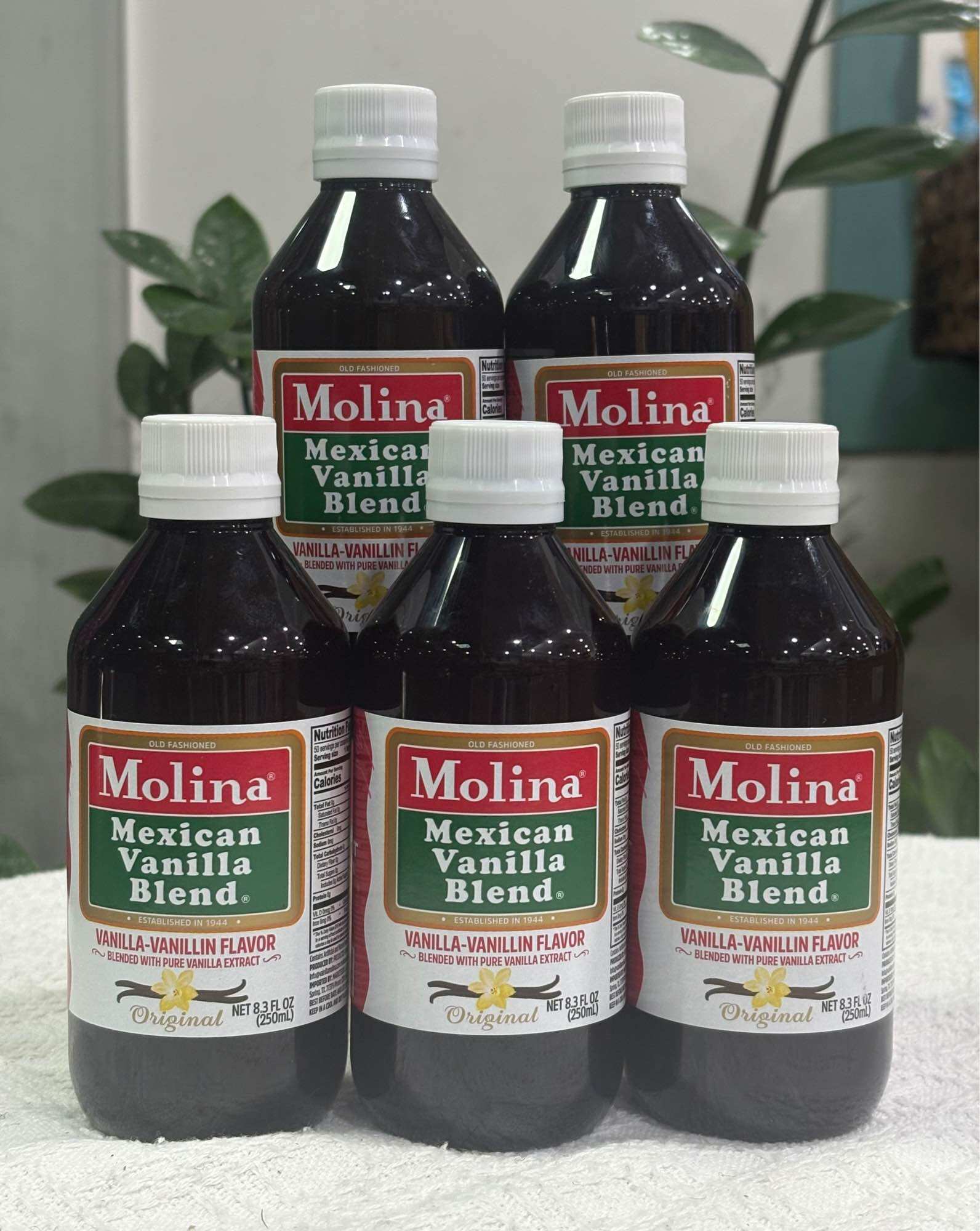 Tinh Chất Vani Molina Mexican Vanilla Blend Original 250ml – Dùng Cho Làm Bánh & Pha Chế, Thơm Tự Nhiên, Dễ Sử Dụng
