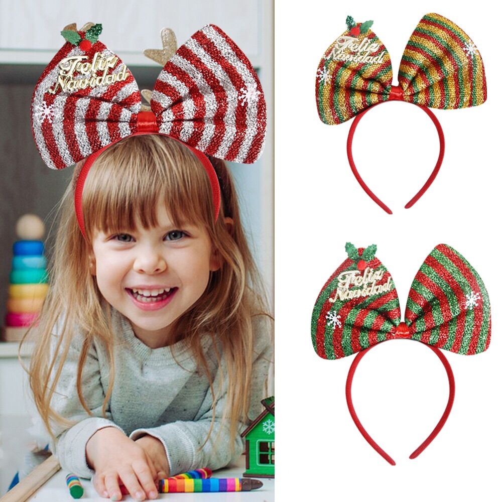 Cài tóc băng đô NOEL hình sừng hươu tuần lộc giáng sinh nhiều mẫu giá rẻ