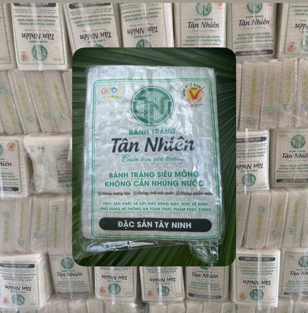 Bánh tráng siêu mỏng Tân Nhiên Tây Ninh bịch 450gr