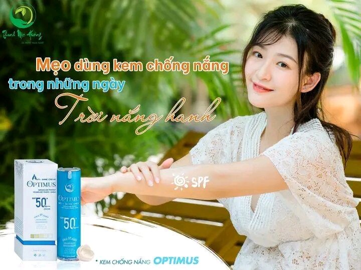 Kem chống nắng Thanh Mộc hương