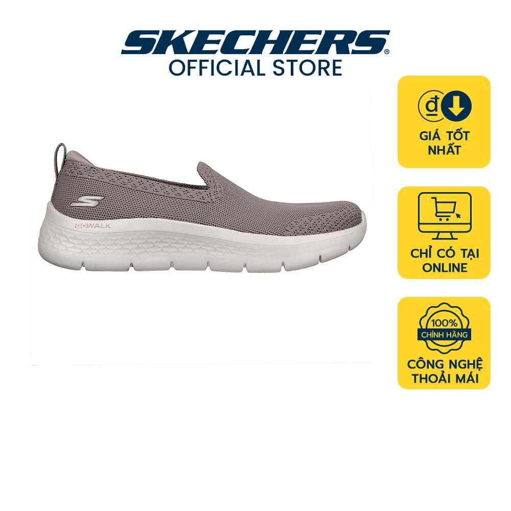 [DUY NHẤT ONLINE]Skechers Nữ Giày Thể Thao Tập Gym, Đi Học, Đi Làm GOwalk Flex Bright Summer Air-Cooled Goga Mat - 124957-TPE