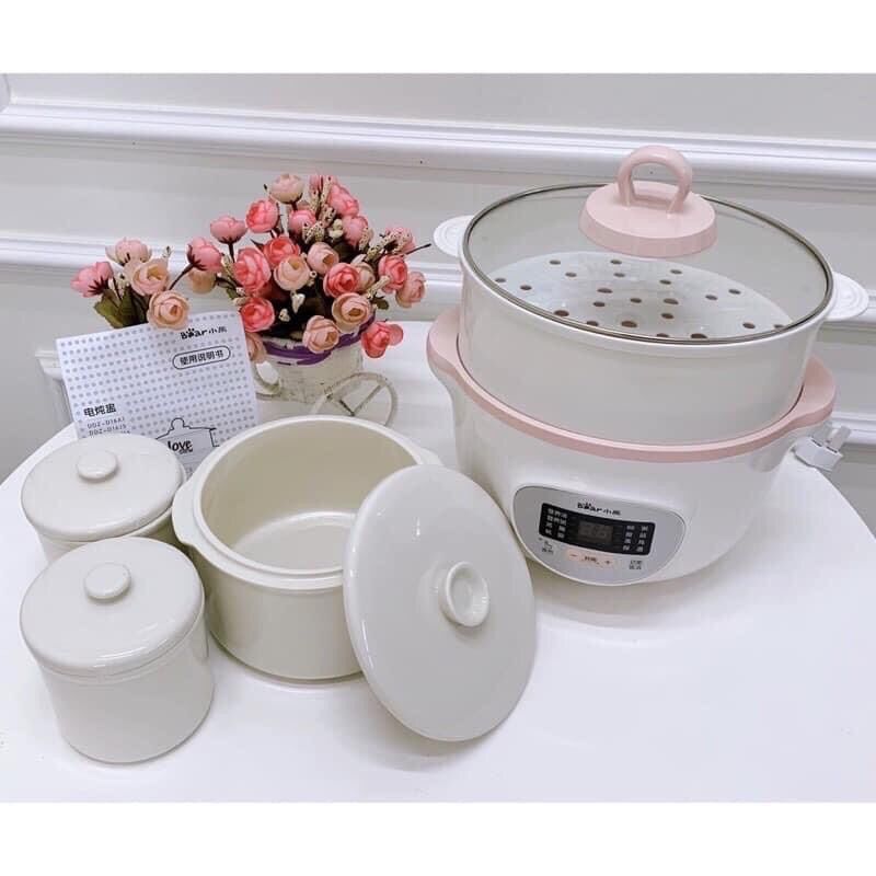 NỒI NẤU CHÁO CHẬM BEAR 1.6L