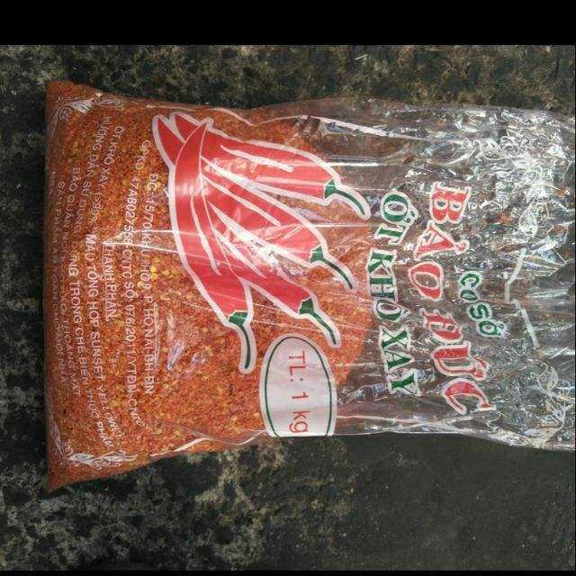 Ớt bột khô xay không cay dùng nướng gà 1kg (hiệu Bảo Đức)